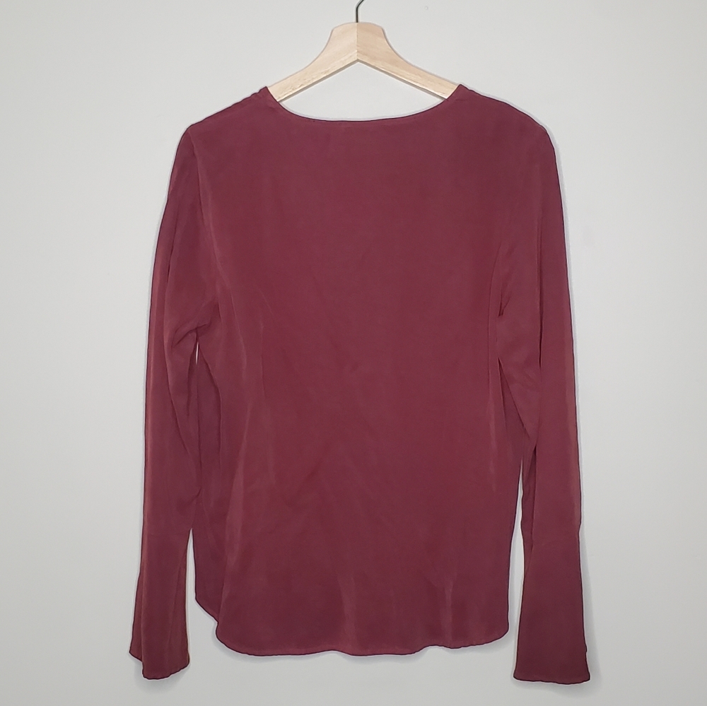 MAVEN WEST | NWT Silky Wash Bell Sleeve Top | S - Picture 4 of 6